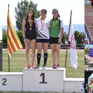 Pluja de podis pels atletes del Club Atletisme Olesa